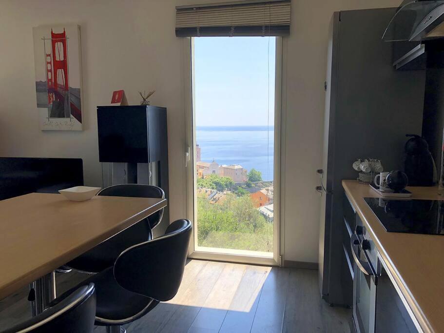 Appartement Vue Panoramique Sur La Mer Et La Citadelle De Bastia Bastiya Dış mekan fotoğraf
