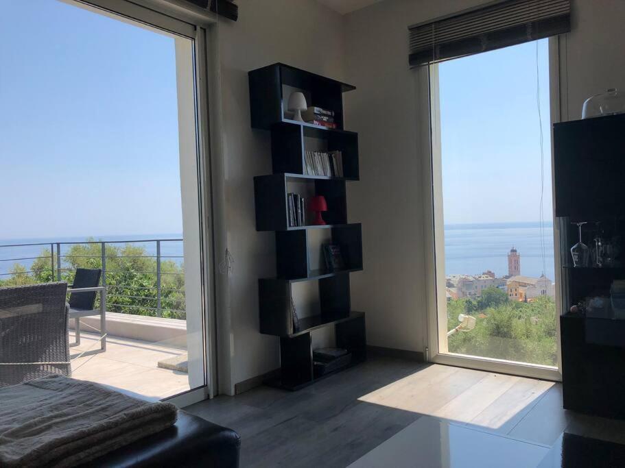 Appartement Vue Panoramique Sur La Mer Et La Citadelle De Bastia Bastiya Dış mekan fotoğraf